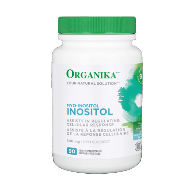 优格康 Organika Inositol (Myo-Inositol), 500mg, 90 vegetarian capsules 