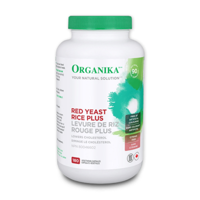 Organika Red Yeast Rice Plus, 180 vcaps