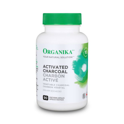 Organika Activated Chacoal, 90 vcaps