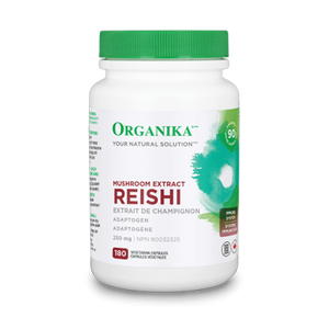 Organika Reishi Mushroom 250 mg, 180 capsules