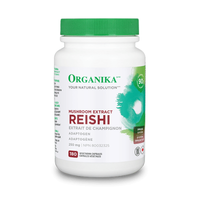 Organika Reishi Mushroom 250 mg, 180 capsules