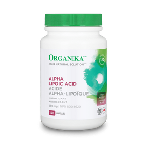 Organika Alpha Lipoic Acid, 250 mg, 120 capsules