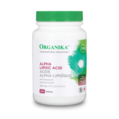 Organika Alpha Lipoic Acid, 250 mg, 120 capsules