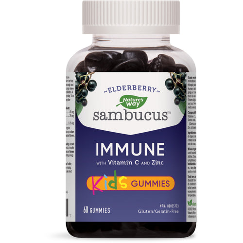 Nature's Way Sambucus Immune Support Kids Gummies, 60 gummies