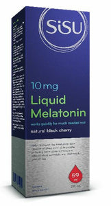 SISU Melatonin Liquid 10 mg Black Cherry Flavour