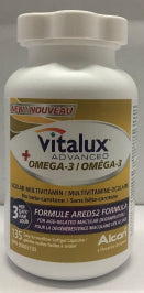 Vitalux Advanced + Omega-3 Ocular Multivitamin 135 softgels