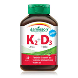 Jamieson 維生素K2+維生素D3， 30粒軟膠囊