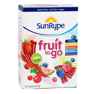 SunRype Fruit to Go, 72 X14g Bars