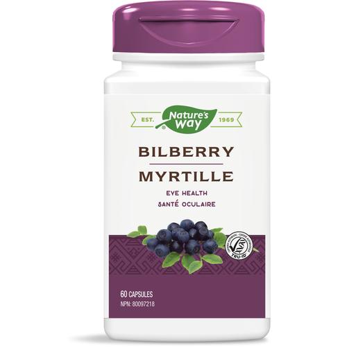 Nature's Way Bilberry 60 capsules Canada